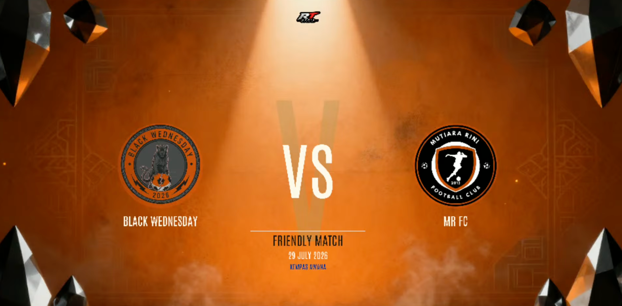 FC Black Wednesday VS Mutiara RIni FC (Full Match)